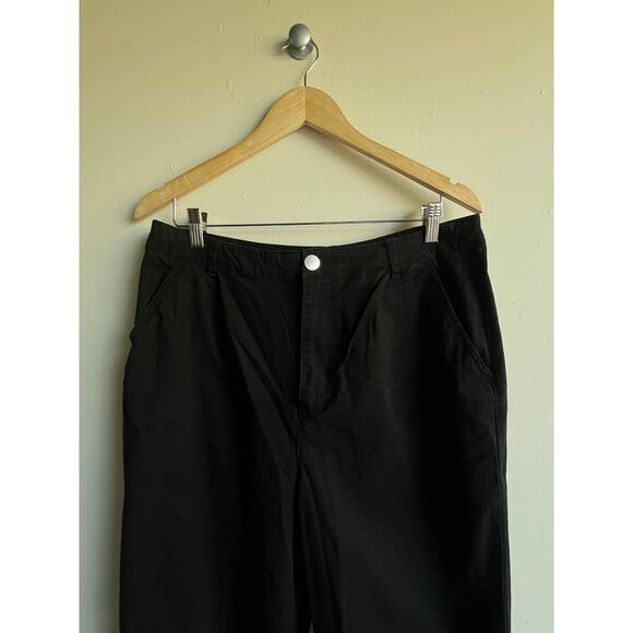 ASOS Tailored Tapered Black Pant Size 10 Pockets Belt Loops Office Casual $45 - Picture 4 of 12